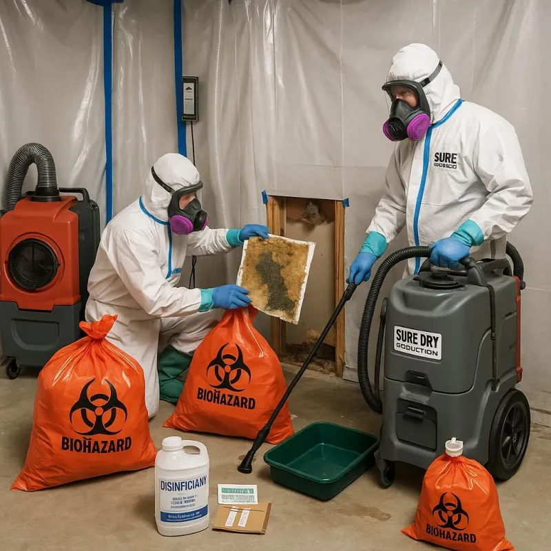 Contaminated Water Handling Protocols process in Everman, TX