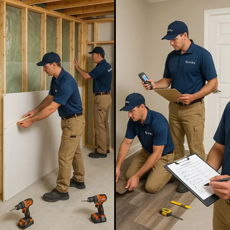 Repairs and Reconstruction process in Everman, TX